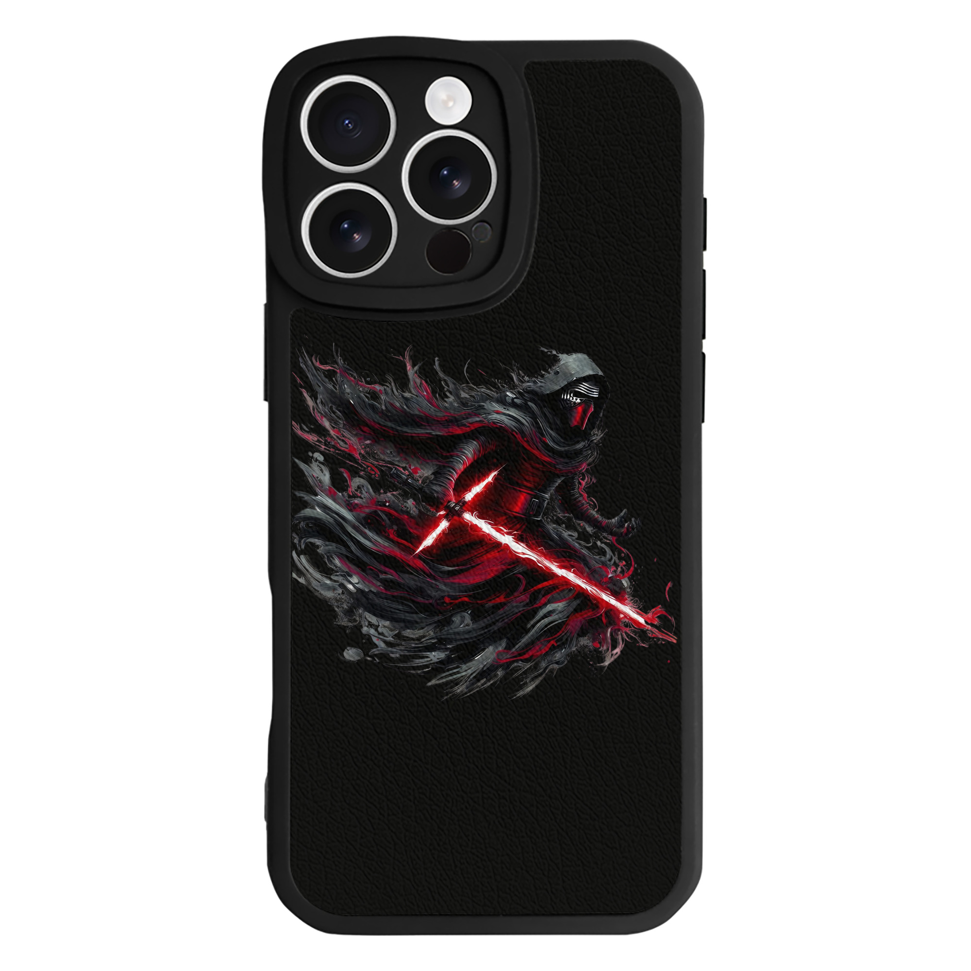 （画像用） スター・ウォーズ Star Wars 【iPhone 16シリーズ対応】シリコンスマホケース（レザー調） 材質：シリコン